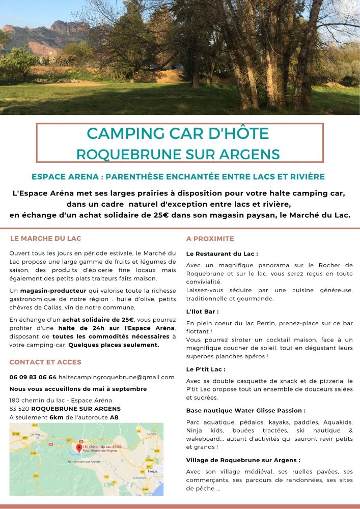Aire camping-car à Roquebrune-sur-Argens (83520) - Photo 1